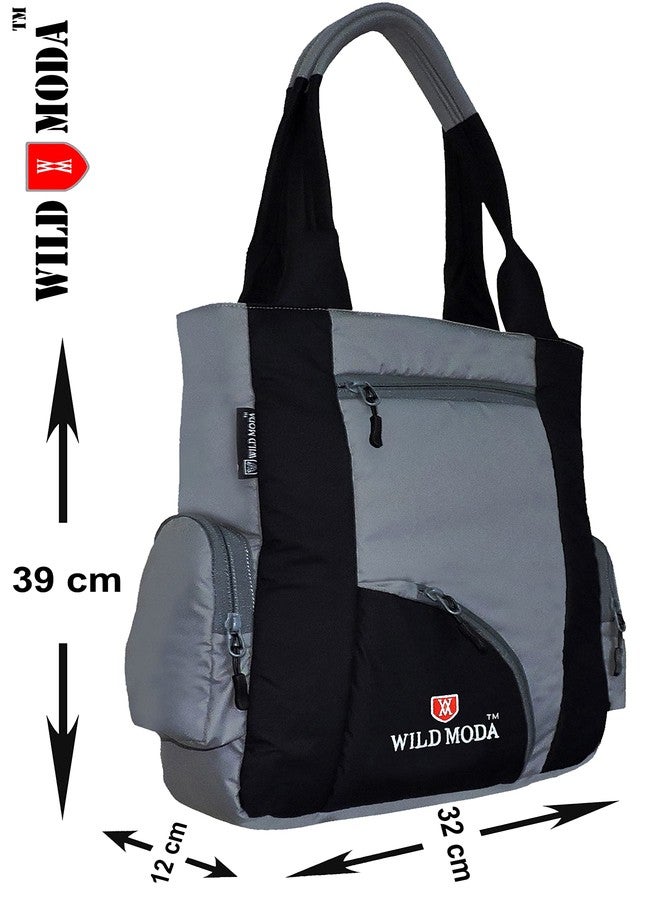 WILD MODA Kat Women Shoulder and Tote Bag (Grey) - Image 5